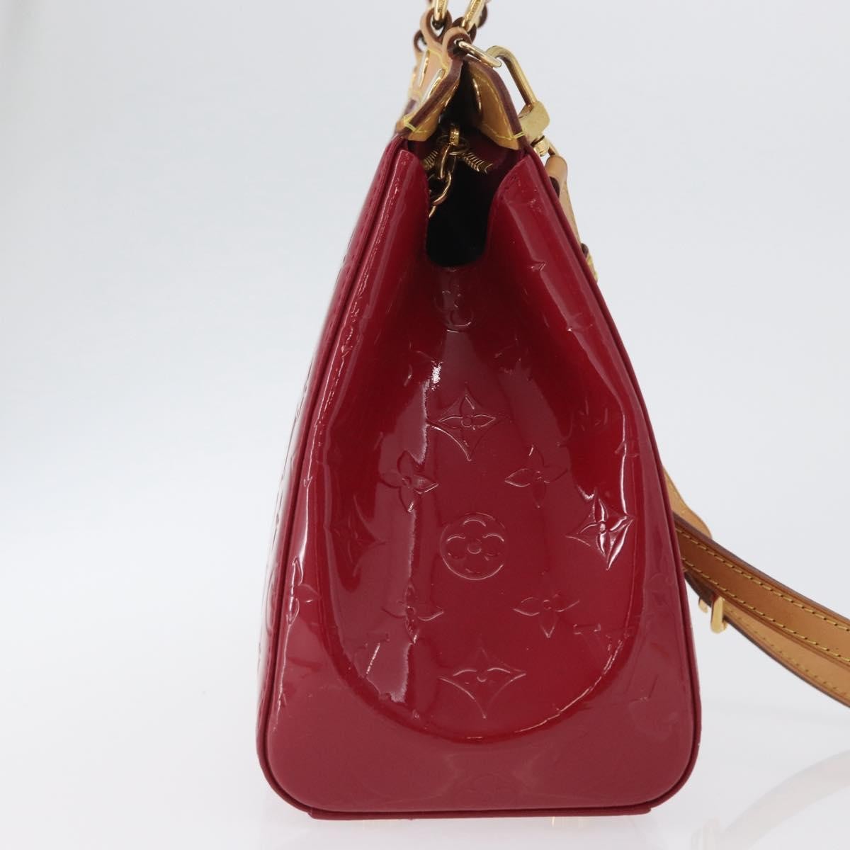 Louis Vuitton Blair Monogram Vernis, Pink, Patent Leather, Handbag
