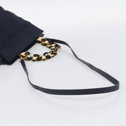 Salvatore Ferragamo Vala Canvas, Navy, Canvas, Shoulder Bag