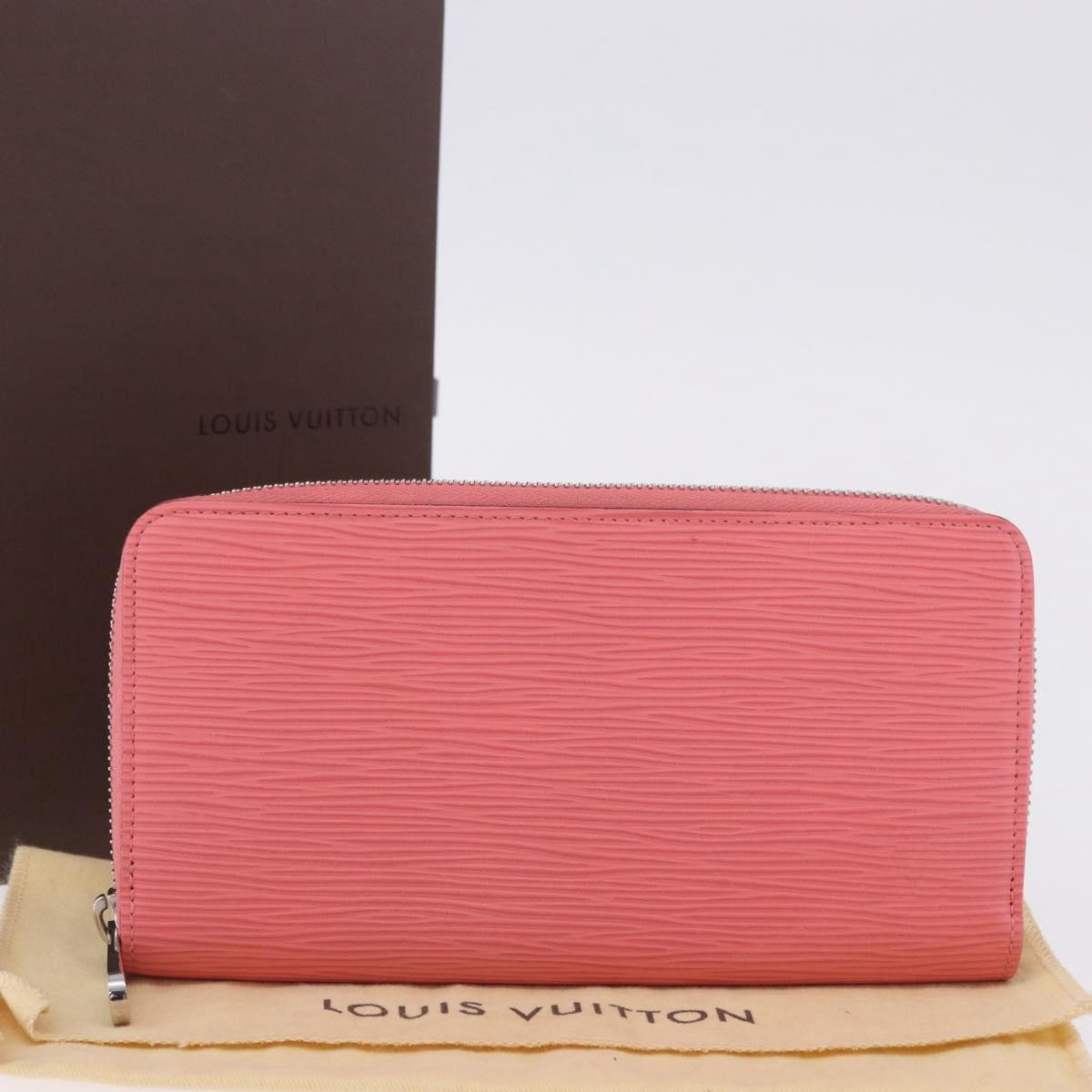 Louis Vuitton Zippy Epi Leather, Pink, Leather, Wallet
