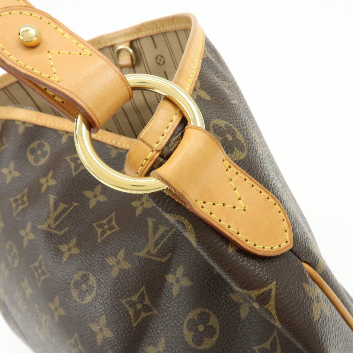 Louis Vuitton Delightful Monogram Canvas, Brown, Canvas, Handbag