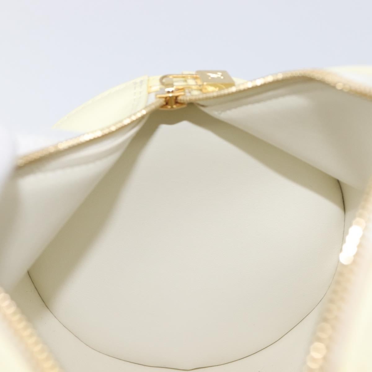 Louis Vuitton Bedford Monogram Vernis, Beige, Patent Leather, Handbag