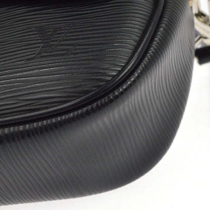 Louis Vuitton Montaigne Clutch Epi Leather, Black, Leather, Clutch