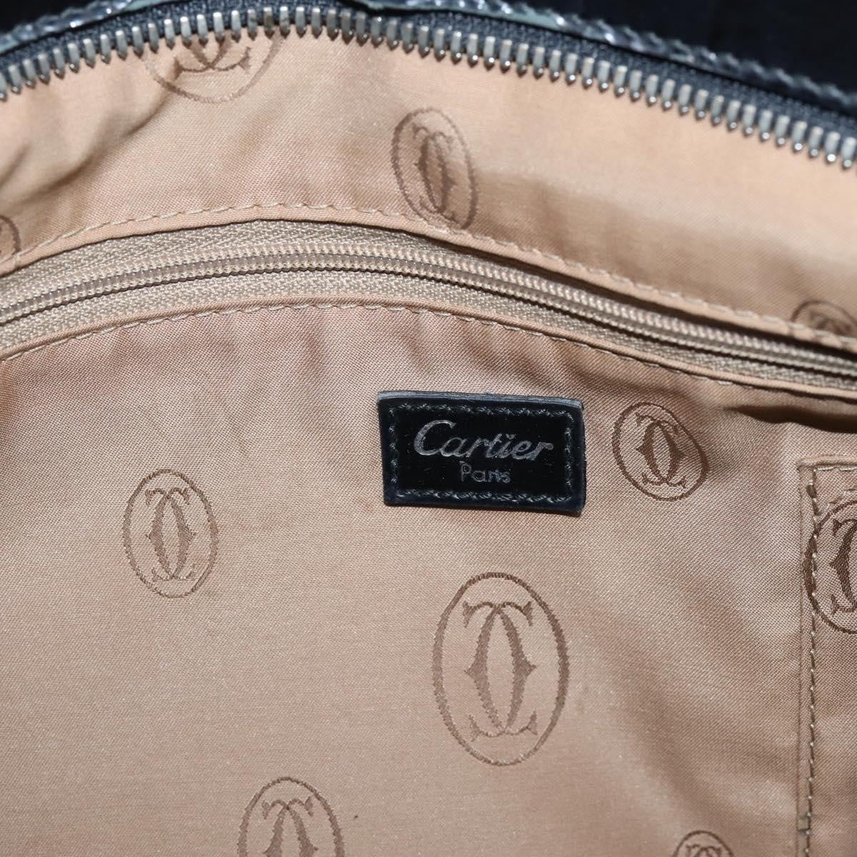 Cartier Marcello Patent leather, Black, Patent Leather, Handbag