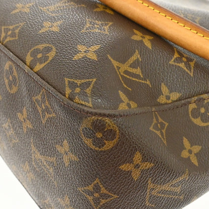 Louis Vuitton Looping Monogram Canvas, Brown, Canvas, Handbag