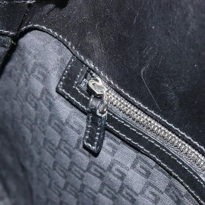 Gucci Reins Web Canvas, Black, Canvas, Shoulder Bag