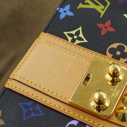 Louis Vuitton Courtney Clutch Monogram Multicolor, Multicolour, Canvas, Clutch