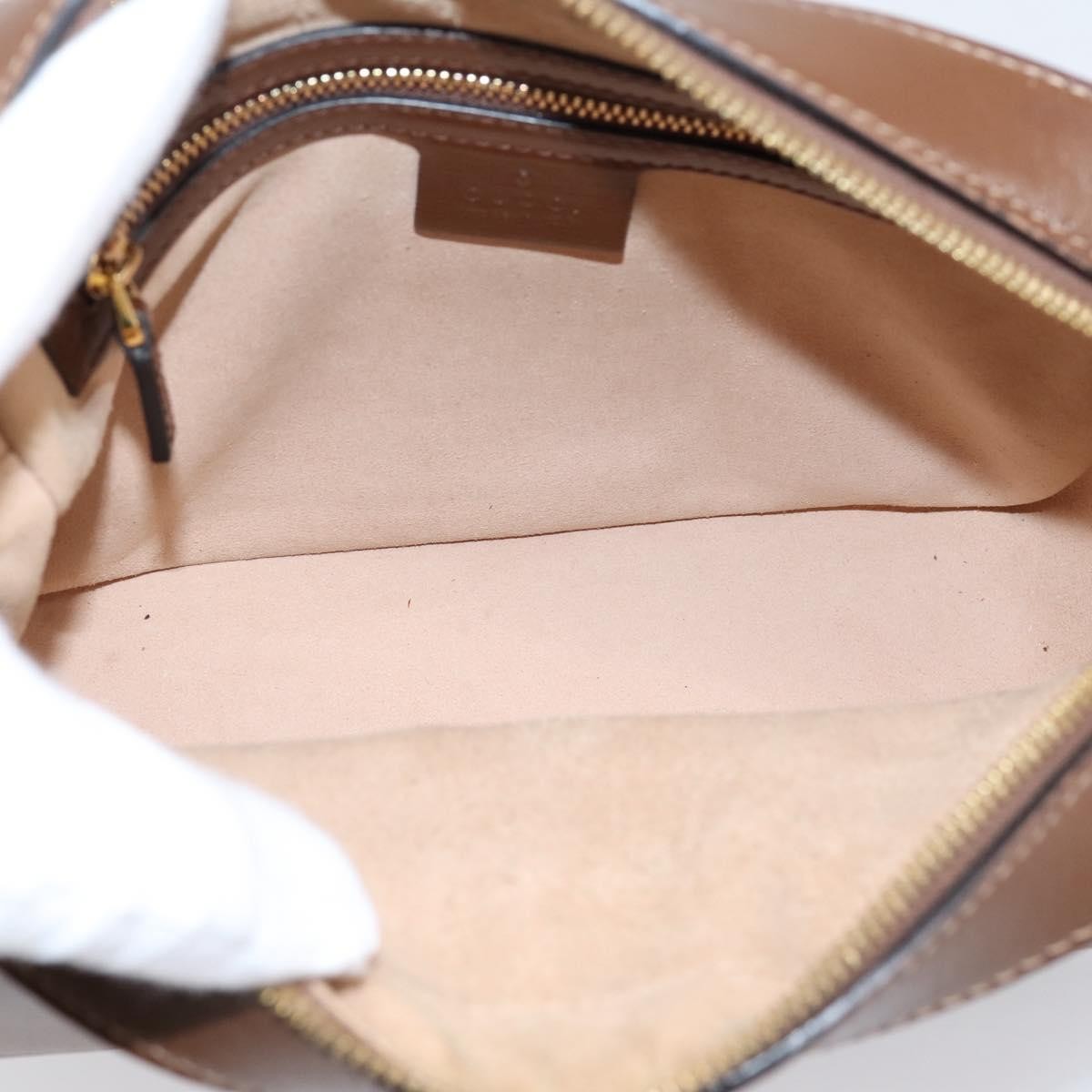 Gucci Horsebit 1955 Flap Pocket Camera GG Coated Canvas and Leather, Beige, Canvas, Shoulder Bag