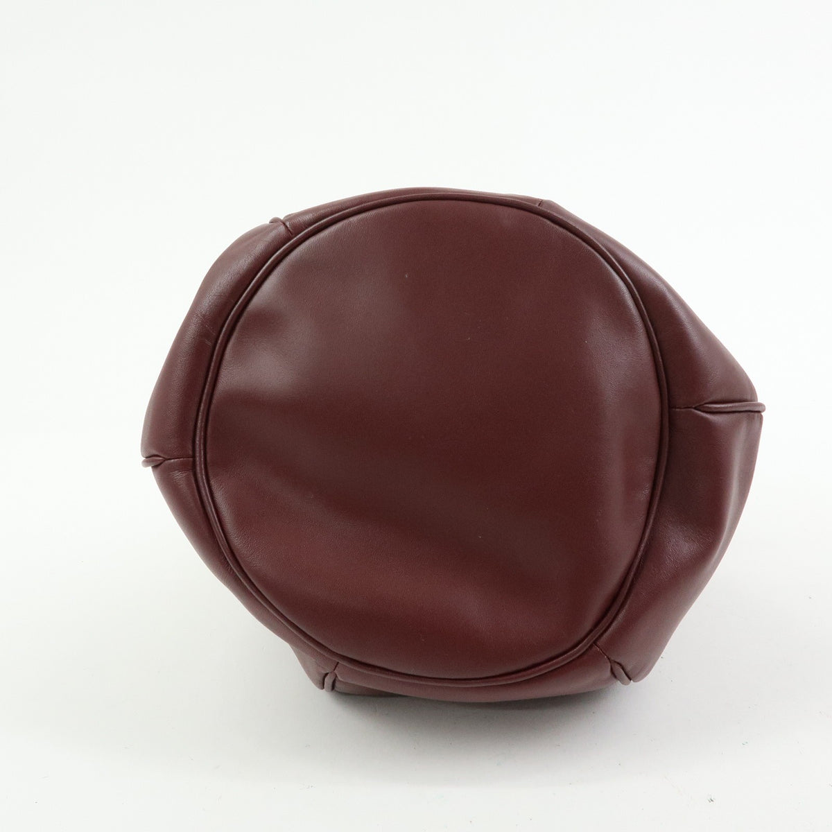 Cartier Must de Cartier Leather, Burgundy, Leather, Shoulder Bag