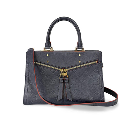 Louis Vuitton Sully Tote Monogram Empreinte Leather, Red, Leather, Handbag