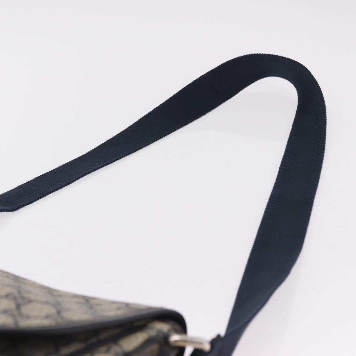 Gucci GG Messenger GG Coated Canvas, Navy, PVC, Shoulder Bag