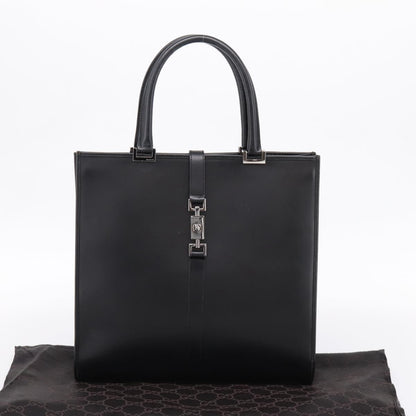 Gucci Jackie Leather, Black, Leather, Tote Bag
