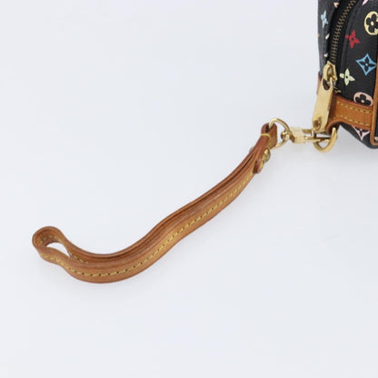 Louis Vuitton Wapity Trousse Monogram Multicolor, Black, Canvas, Clutch