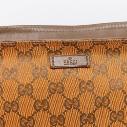 Gucci Shoulder Canvas, Orange, Canvas, Shoulder Bag