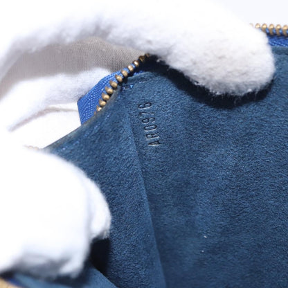 Louis Vuitton Pochette Accessoires Epi, Blue, Leather, Clutch
