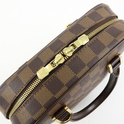 Louis Vuitton Sarria Damier, Brown, Canvas, Handbag