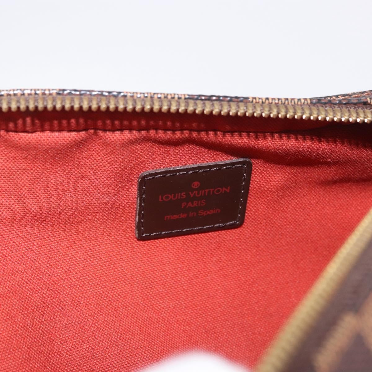 Louis Vuitton Geronimos Damier, Brown, Canvas, Clutch