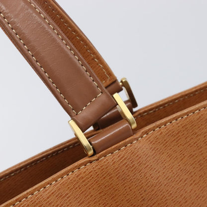 Burberry Handle Tote Leather, Brown, Leather, Tote Bag