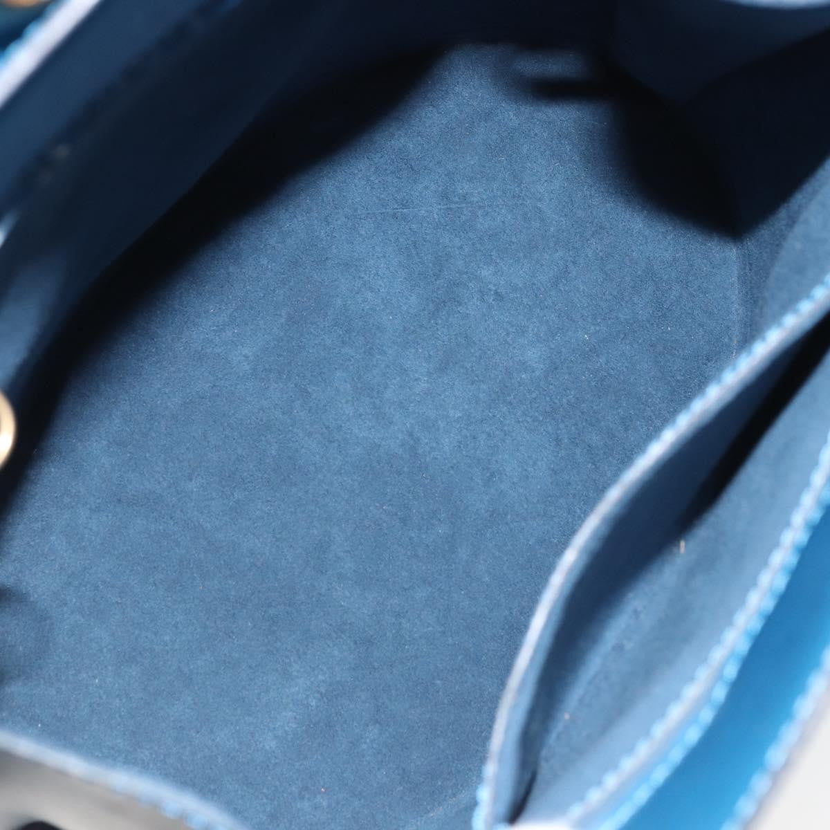 Louis Vuitton Cluny Epi Leather, Blue, Leather, Shoulder Bag
