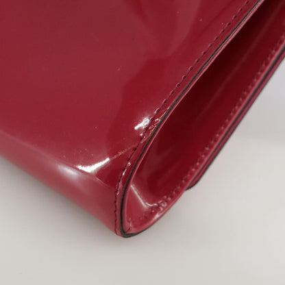 Louis Vuitton Louise Clutch Patent, Pink, Patent Leather, Clutch