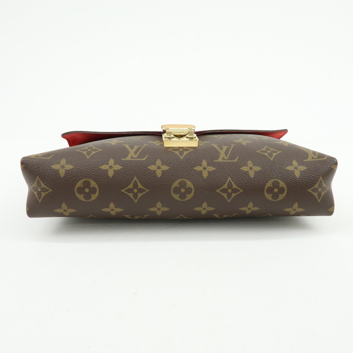 Louis Vuitton Pallas Chain Monogram Canvas and Calfskin, Brown, Canvas, Shoulder Bag