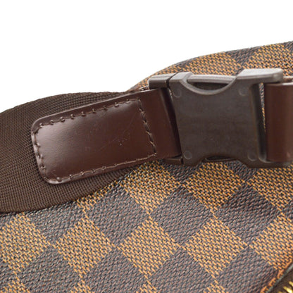Louis Vuitton Melville Waist Damier Ebene, Brown, Canvas, Shoulder Bag