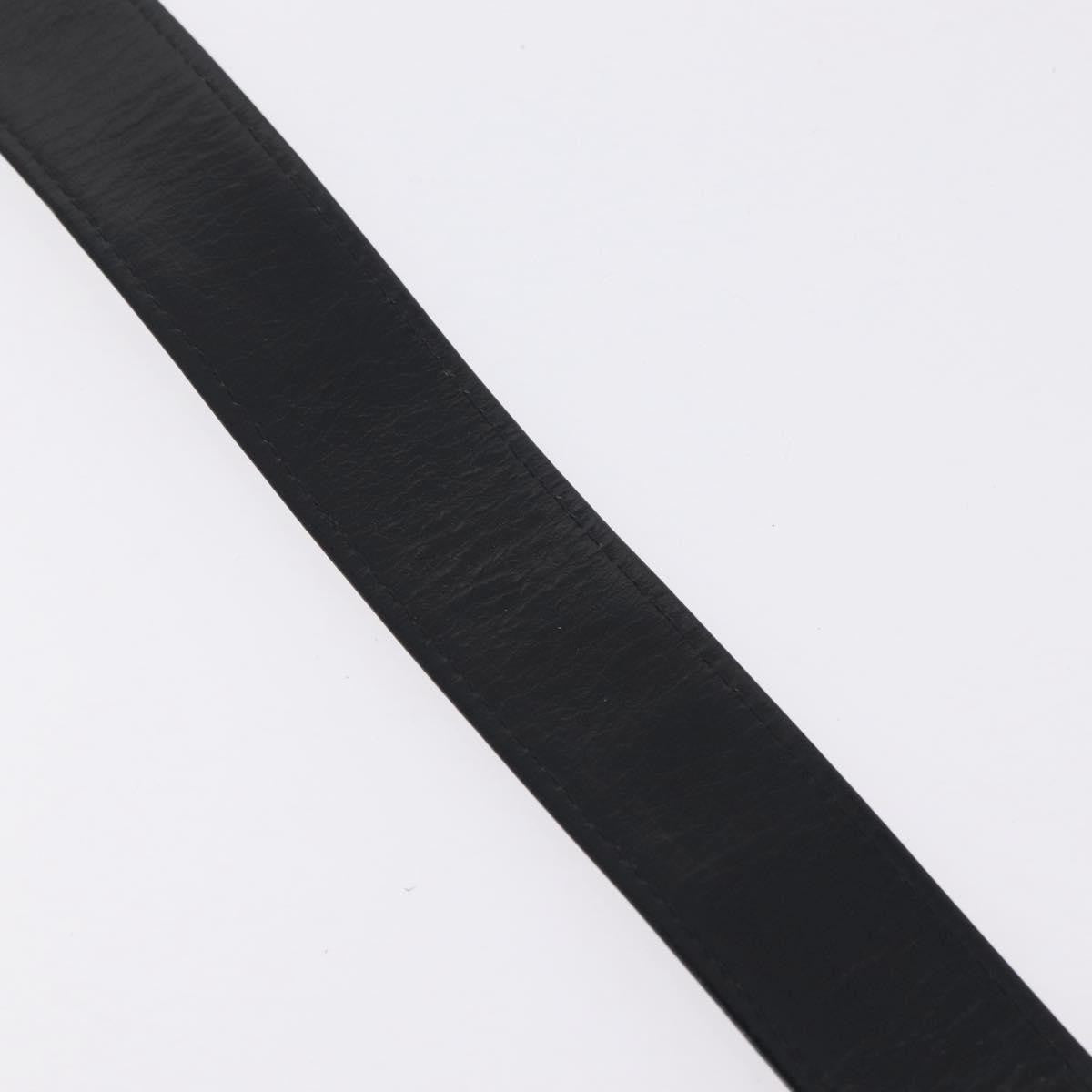 Christian Dior D Buckle Belt Canvas and Leather, Navy, Canvas, Belt