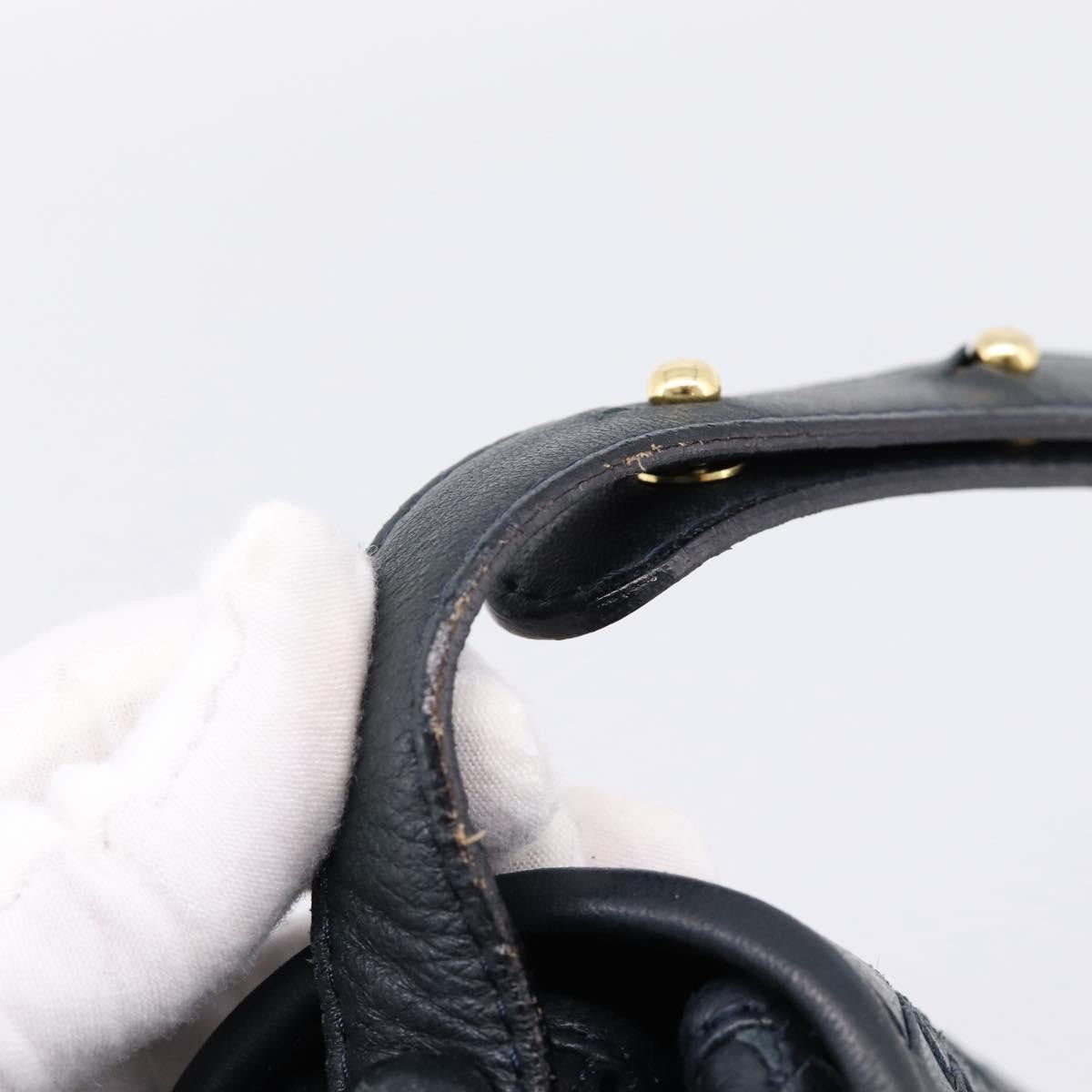 Bottega Veneta Shoulder Leather, Black, Leather, Shoulder Bag