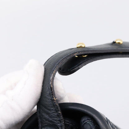 Bottega Veneta Shoulder Leather, Black, Leather, Shoulder Bag
