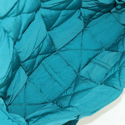 Bottega Veneta Padded Tech Cassette Intrecciato Nylon, Blue, Nylon, Crossbody Bag