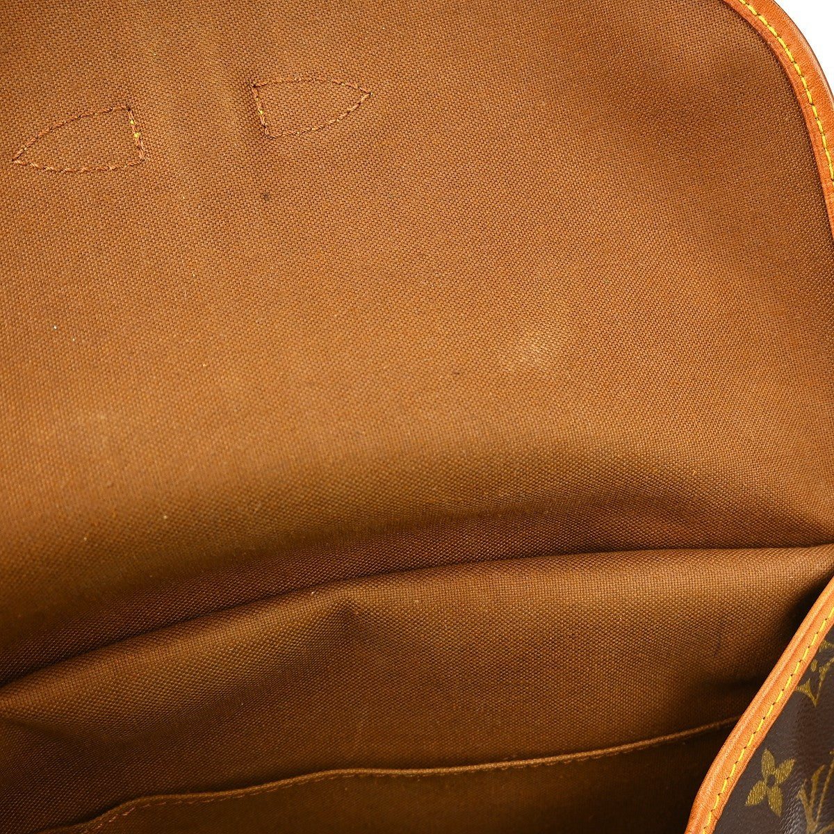 Louis Vuitton Saumur Monogram, Brown, Canvas, Shoulder Bag