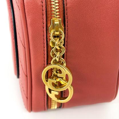 Gucci Blondie NM Top Handle Leather, Pink, Leather, Handbag