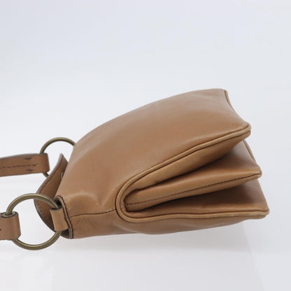 Miu Miu Beau Top Handle Leather, Brown, Leather, Handbag