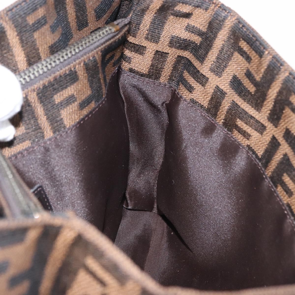 Fendi Vintage Open Tote Zucca Canvas, Brown, Canvas, Tote Bag