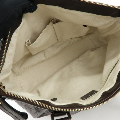 Gucci Sukey Top Handle Satchel Guccissima Leather, Brown, Leather, Handbag