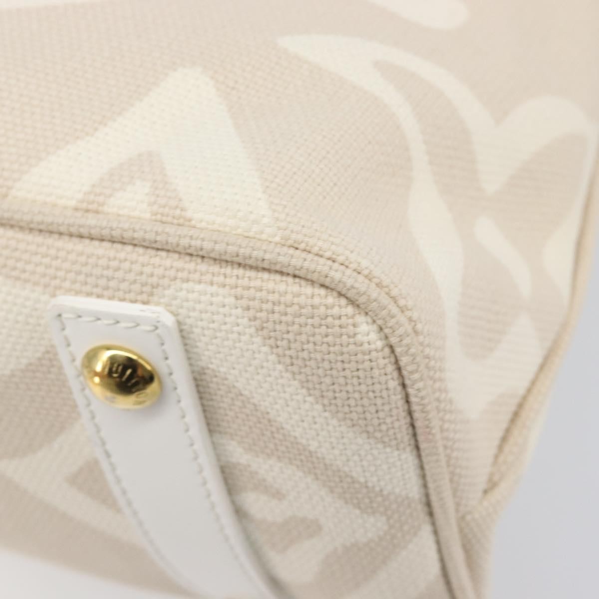 Louis Vuitton Tahitienne Cabas Canvas, Beige, Canvas, Tote Bag
