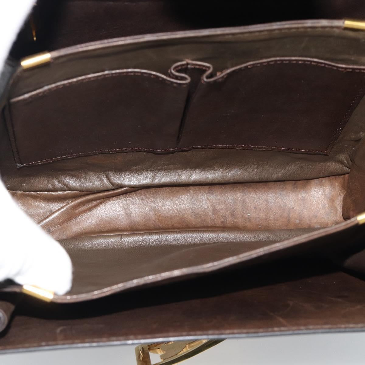 Celine Horse Carriage Leather, Brown, Leather, Shoulder Bag