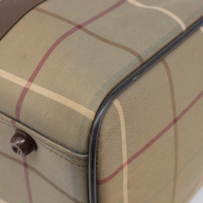 Burberry Nova check boston Canvas, Beige, Canvas, Handbag