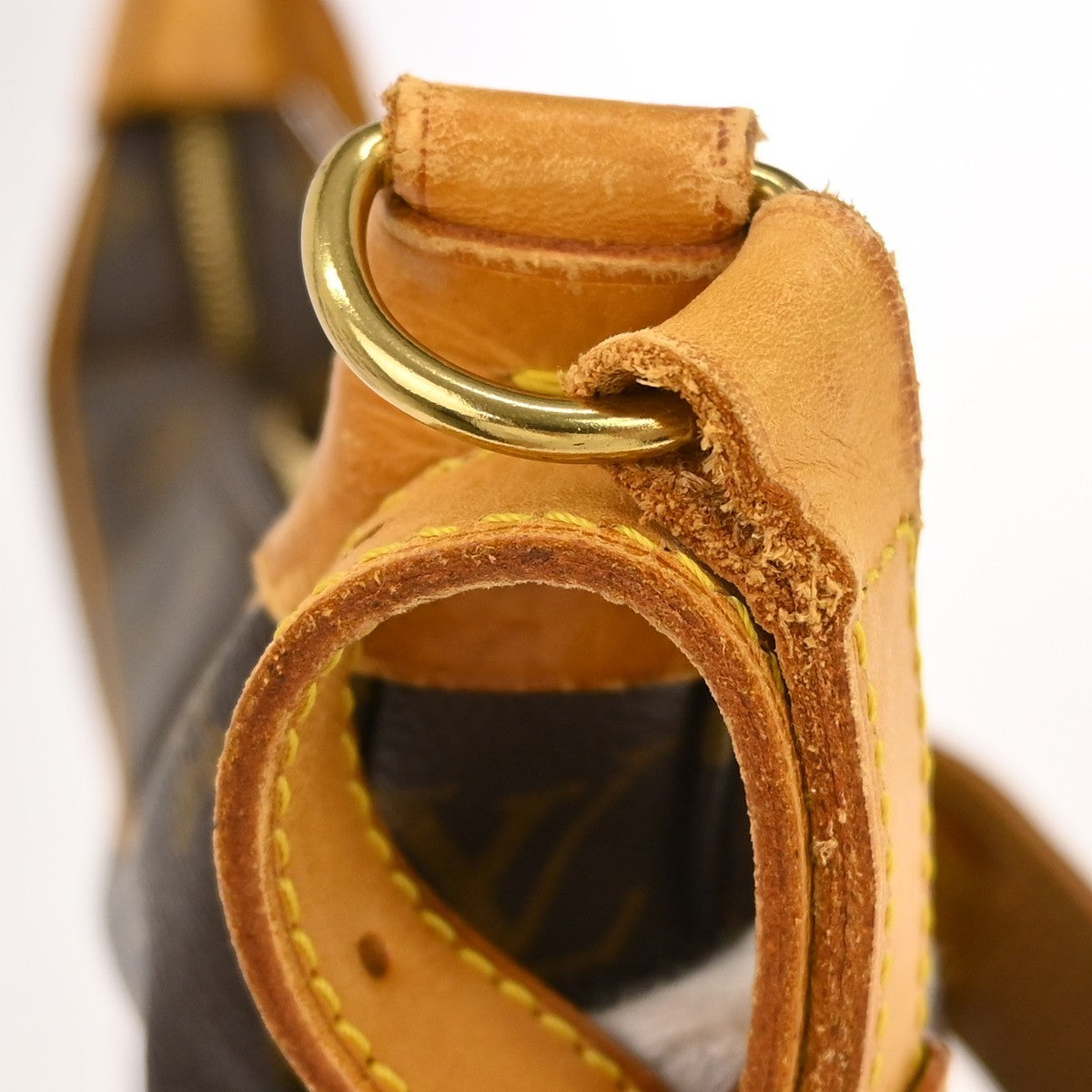 Louis Vuitton Boulogne Monogram, Brown, Canvas, Shoulder Bag