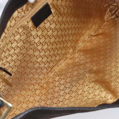 Gucci Shoulder Leather, Brown, Suede, Shoulder Bag