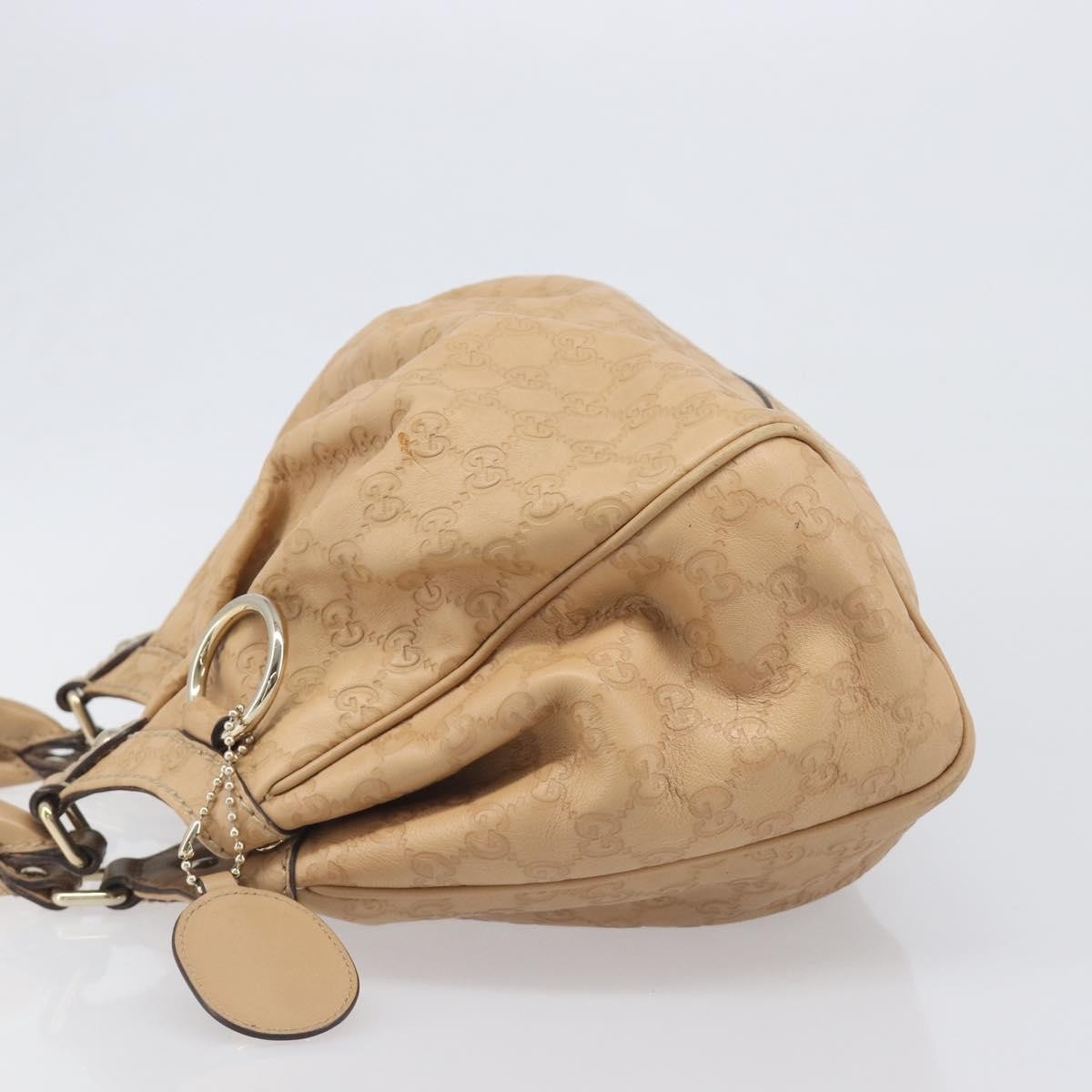 Gucci Sukey Guccissima Leather, Beige, Leather, Tote Bag