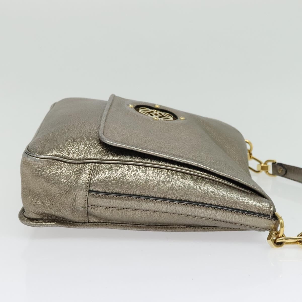 Loewe Anagram Leather, Gold, Leather, Tote Bag