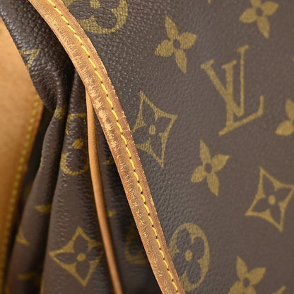 Louis Vuitton Saumur Monogram, Brown, Canvas, Shoulder Bag
