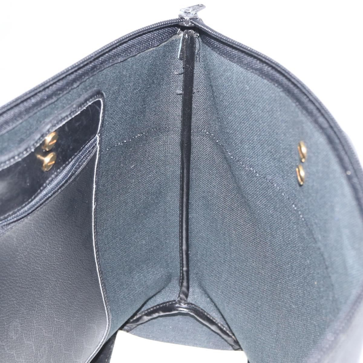 Christian Dior Vintage Honeycomb Canvas, Black, PVC, Shoulder Bag