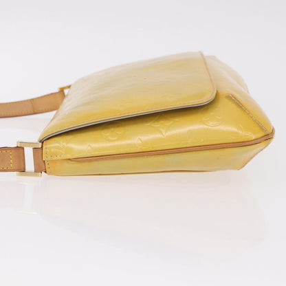 Louis Vuitton Thompson Street Monogram Vernis, Yellow, Patent Leather, Shoulder Bag