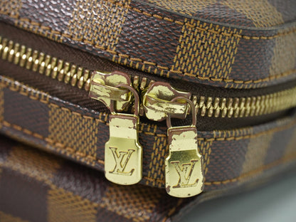 Louis Vuitton Geronimos Damier, Brown, Canvas, Clutch