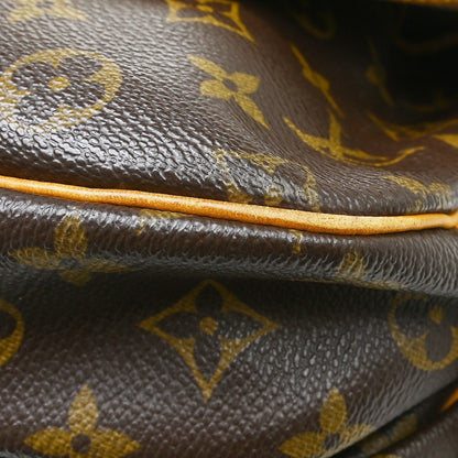 Louis Vuitton Saumur Monogram, Brown, Canvas, Shoulder Bag