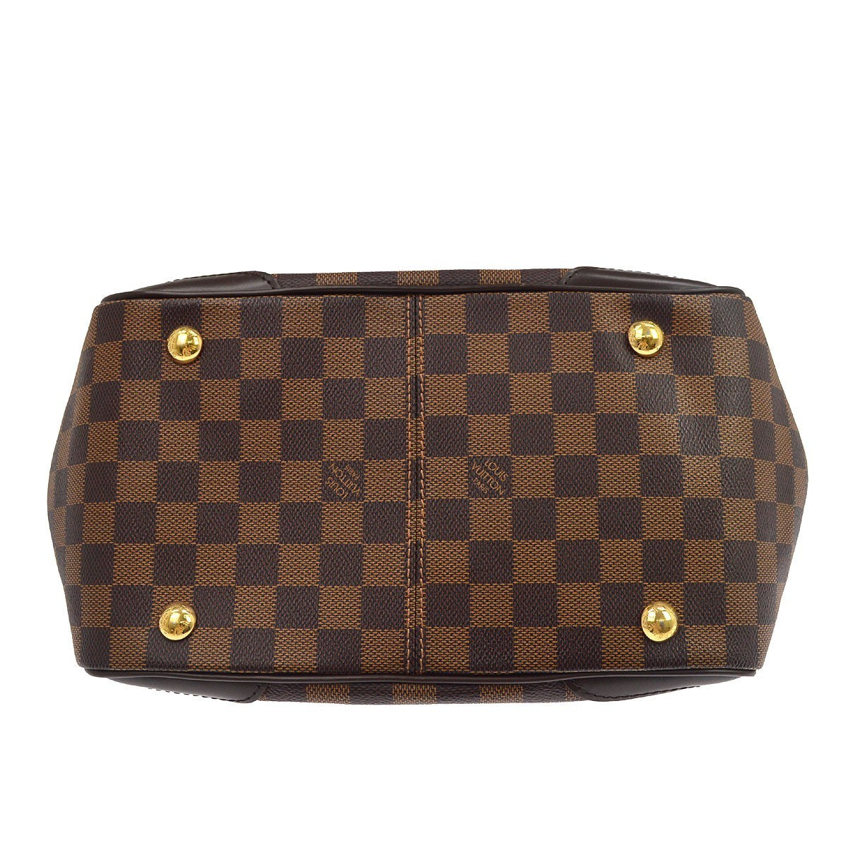 Louis Vuitton Verona Damier, Brown, Canvas, Handbag