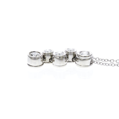 Tiffany & Co. Bubble Pendant, Silver, Platinum, Necklace