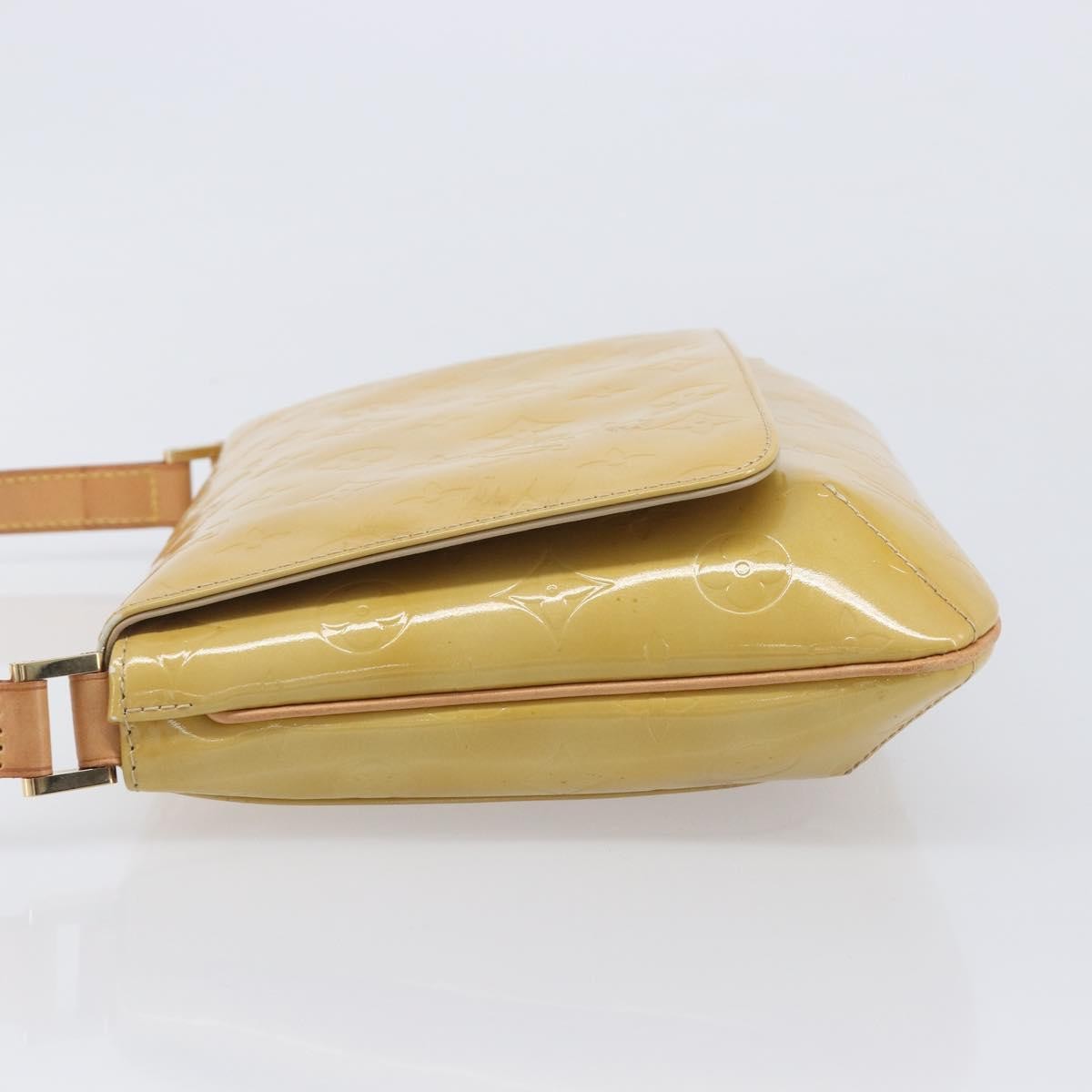 Louis Vuitton Thompson Street Monogram Vernis, Beige, Patent Leather, Shoulder Bag