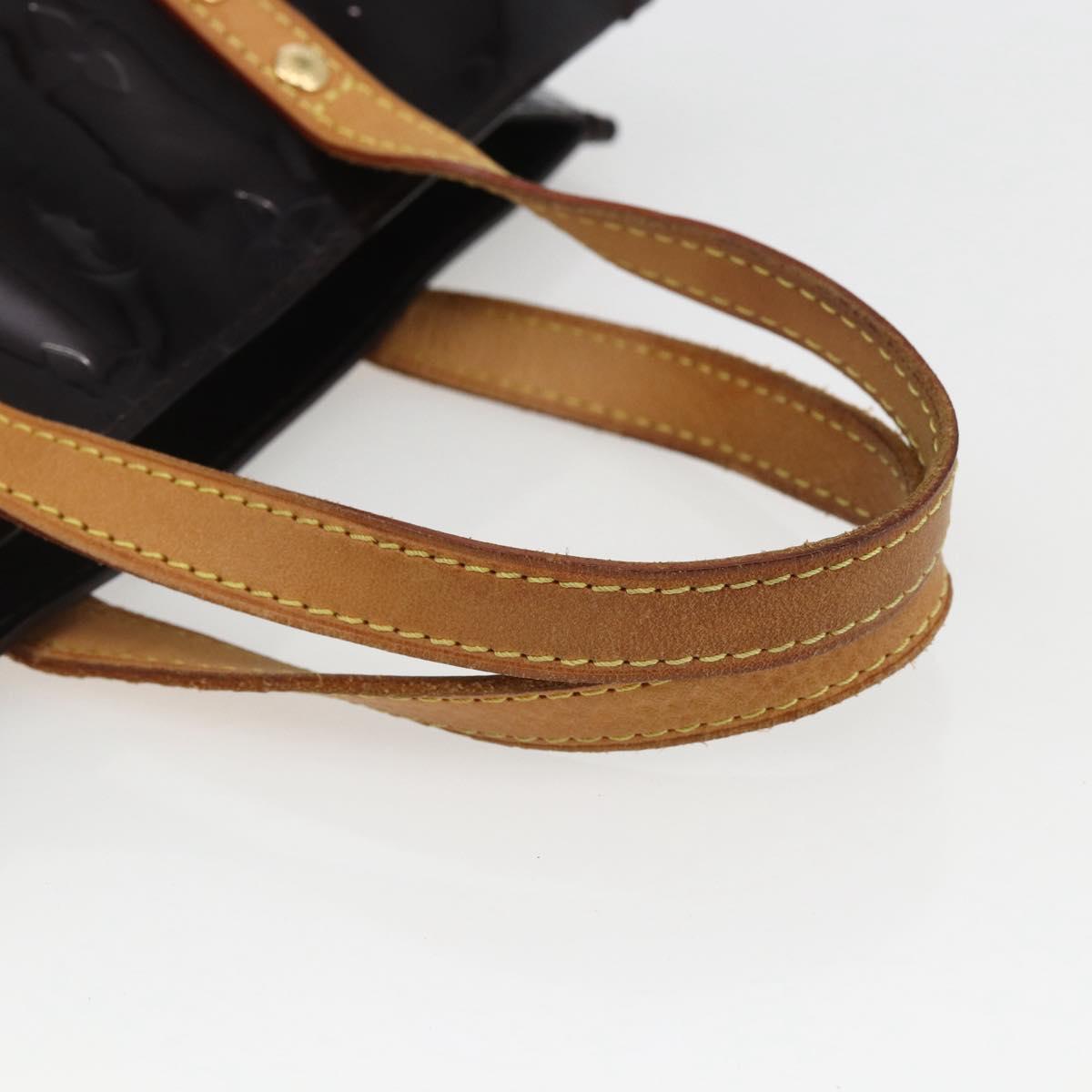 Louis Vuitton Reade Handbag Monogram Vernis, PURPLE, PATENT_LEATHER, Handbag